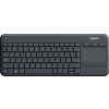 Logitech Wireless Keyboard K400 Plus Čierna retail
