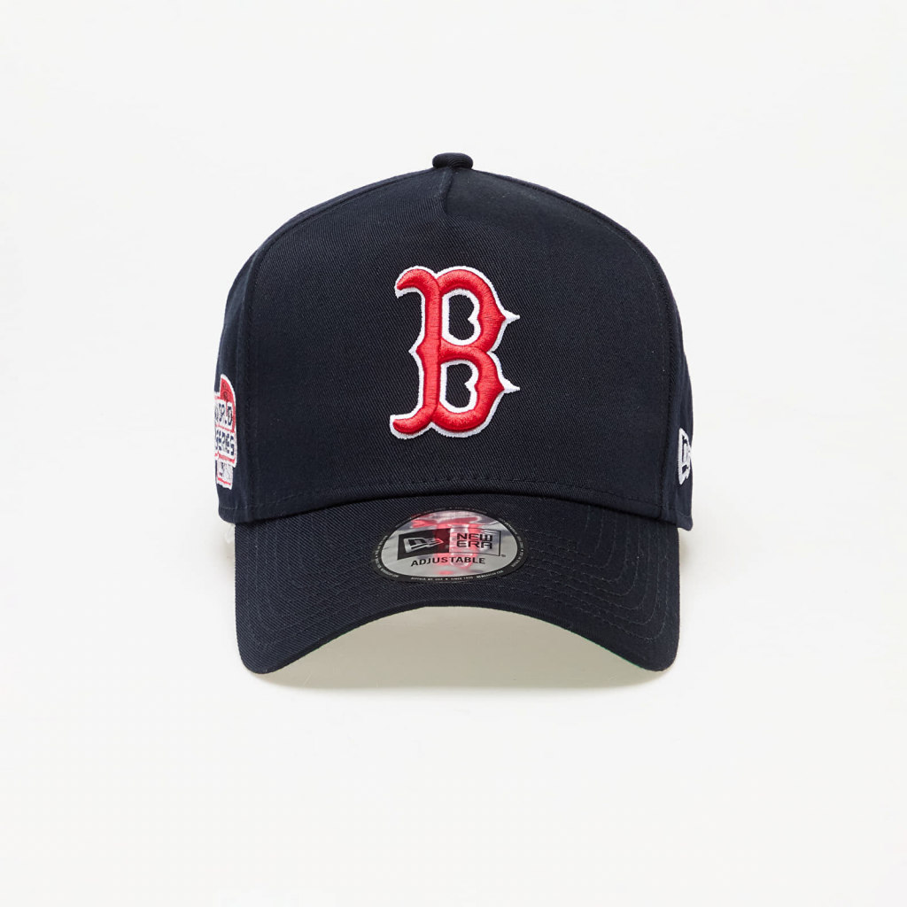 New Era Boston Red Sox MLB Logo 9FIFTY Stretch Snap Cap Navy