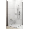 Ravak Chrome sprchové dvere 100 cm výklopné biela lesklá/priehľadné sklo 1QVA0101Z1
