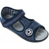 Papučky Ren-but, detská obuv P - 13-140LP-0127 jeans