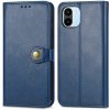 VSETKONAMOBIL 54398 LEATHER BUCKLE Peňaženkový obal Xiaomi Redmi A1 / Redmi A2 modrý