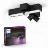 Stropné svetlo Philips Hue White and Color Ambiance centristi 3L Cross Ceiling Čierna 50608/30 / P7 (915005928501)
