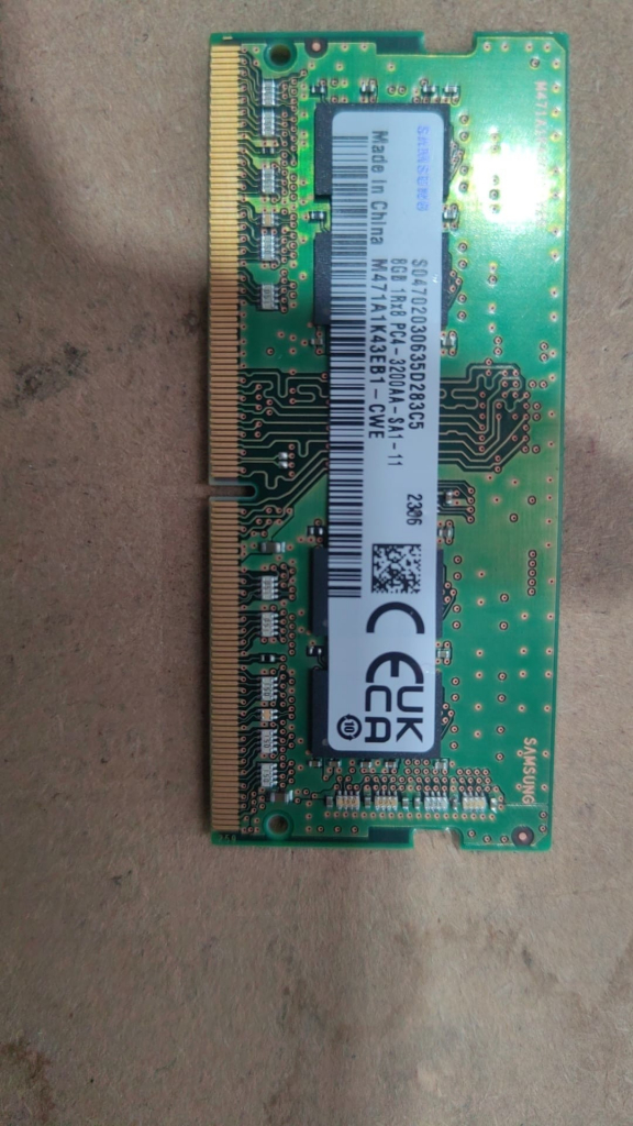 Samsung M471A1K43EB1-CWE