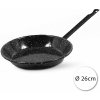 Perfect Home Smaltovaná panvica zapekacia čierna 26 cm