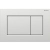Geberit Sigma01 Square Ovládacie tlačidlo, chróm mat/easy-to-clean 241.876.00.1