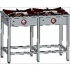 Plynový gastronomický sporák 2-hořákový, 1150x600x850 mm, 2x9 kW | EGAZ, TG-220.II