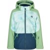 Dievčenská lyžiarska bunda Ziener, AMELY svetlo zelená,tmavo modrá 140