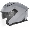 VYKLÁPACIA PRILBA NOX N130 SOLID GRIS NARDO SIVÁ LESKLÁ veľ. M ECE22.06 SLNEČNÁ CLONA
