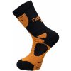 nanosox PRO AN-ATOMIC ponožky .35-38 .čierna a oranžová