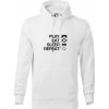 Play Eat Sleep Repeat game - Mikina pánska Cape s kapucňou - 2XL ( Biela )