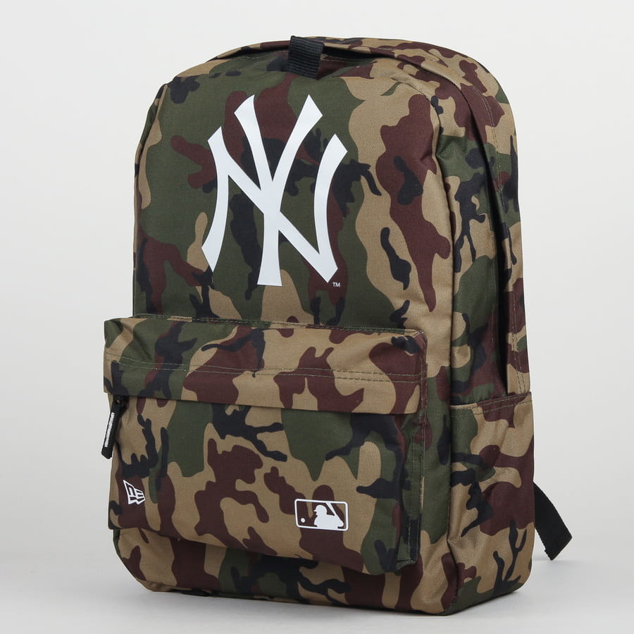 New Era MLB Stadium Bag NY camo zelená 17 l