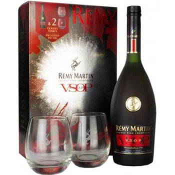 Rémy Martin VSOP 40% 0,7 l (darčekové balenie 2 poháre)