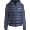 Pánska elegeantná bunda adidas, ESSENTIALS JACKET tmavo modrá,biela XL