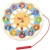 Viga Toys VIGA Drevené magnetické hodiny Labyrinth Game