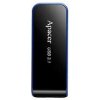 Apacer USB flash disk, USB 3.0 (3.2 Gen 1), 64GB, AH356, čierny, AP64GAH356B-1, USB A, s výsuvným konektorom