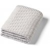 BABYONO Deka z organickej bavlny pletená 75 x 100 cm grey 0m+ 1647-02-BO
