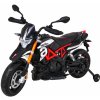 RAMIZ Elektrická motorka Aprilia Black - čierna- MOTOR - 2x12W, BATÉRIE - x12V7h - 2026
