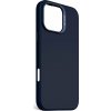 Decoded Silikonový kryt AntiMicrobial Silicone Backcover - silikonový ochranný kryt pro iPhone 16 Pro Max kompatibilní s MagSafe (modrý potisk)