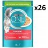PURINA ONE STERILCAT VRECKO PRE MAČKY STERILIZOVANÁ MORKA S FAZUĽOU 85 g