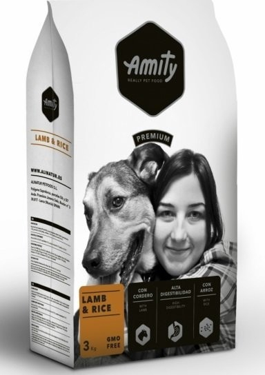 Amity premium dog Lamb & rice 3 kg