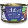 Schesir Cat tuniak a hovädzie v želé 85 g