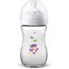 Philips Avent Natural kojenecká láhev bílá hroch 260 ml