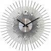 Nástenné dekoračné hodiny JVD HT114.3, 45cm strieborná