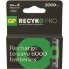 GP ReCyko Pro AA 2000mAh 4ks 1032224200
