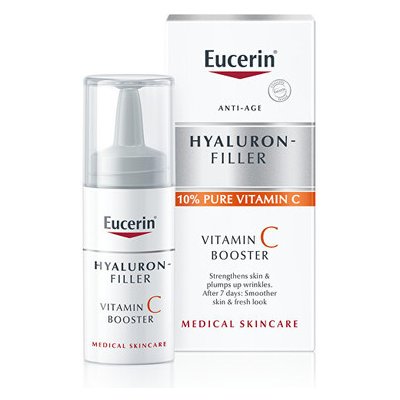 Eucerin Hyaluron-Filler Vitamín C Booster - Rozjasňujúce protivráskové sérum s vitamínom C 8 ml