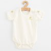 Dojčenské body s krátkym rukávom z organickej bavlny New Baby Olivy 74 (6-9m)