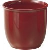 Obal na kvetináč Brusel 15 cm bordó lesklý