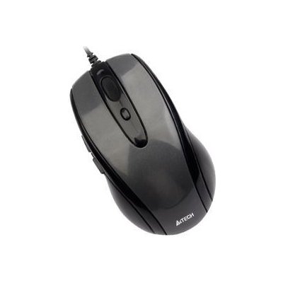 A4tech N-708X V-Track optická myš, 1600DPI, USB, čierna