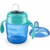 Philips Avent Classic 200ml. 6m+. Modrý Hrnček s držadlami