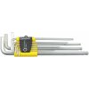 111-34170 klíče zástrčné Inbus 1,5 - 10 mm, s koulí, chromované, sada 10 dílů, 2346 XL