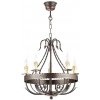 Luminex | Luster na reťazi LOARA 5xE14/60W/230V | LU0746
