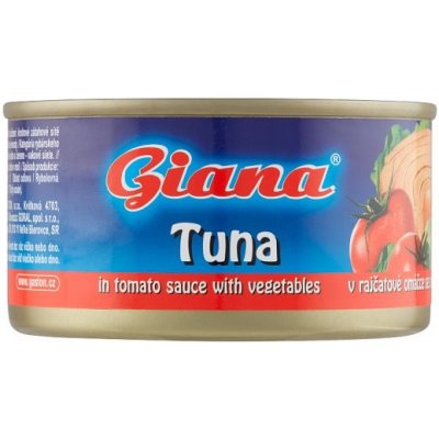 Giana Tuniak v paradajkovej omáčke so zeleninou 185 g