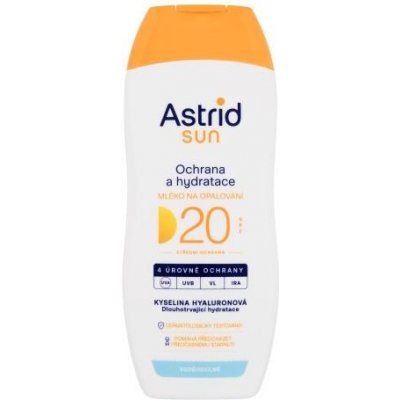 Astrid Sun Moisturizing Suncare Milk SPF20 hydratačné mlieko na opaľovanie 200 ml