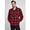 Urban Classics Lumberjacket red black