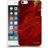 Picasee silikónový čierny obal pre Apple iPhone 6 Plus/6S Plus - Red