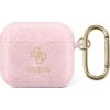 Guess Guess GUA3UCG4GP kryt AirPods 3 růžový/růžový Glitter Collection