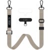 Tech-Protect Rope Crossbody šnúrka na mobil, béžová