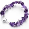 MSPERK Náramok ametyst so srdiečkom