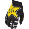 Rukavice FLY RACING LITE ROCKSTAR (čierna/biela/žltá) 3XL_