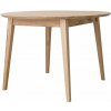 MOOD SELECTION Orbit Stôl okrúhly 110 cm dub farba prírodný dub