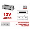 1743-12AC/DC - Elektrický úchyt 12VAC/DC symetrický s vnútornou pamäťou a zámkom - Lockpol