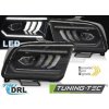 Tuning-tec SVETLOMETY TUBE LED BLACK pasujú na FORD MUSTANG 04-09