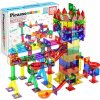 PicassoTiles magnetická stavebnica 100 ks Marble Run