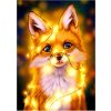 Springos Diamantové maľovanie Líška 40 x 30 cm