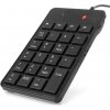 C-TECH KBN-01/ Drôtová USB/ UK layout/ Čierna KBN-01