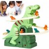 Hračka pretekárska dráha dinosaury šplhanie po schodoch šmýkačka T-Rex